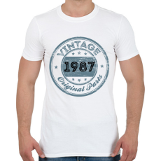 PRINTFASHION 1987 - Férfi póló - Fehér