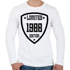 PRINTFASHION 1988 - Férfi hosszú ujjú póló - Fehér férfi póló