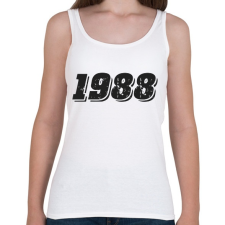 PRINTFASHION 1988 - Női atléta - Fehér női trikó