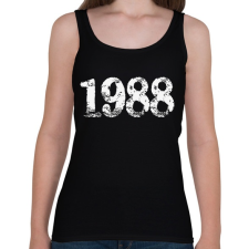 PRINTFASHION 1988 - Női atléta - Fekete női trikó