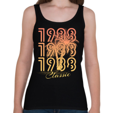 PRINTFASHION 1988 - Női atléta - Fekete