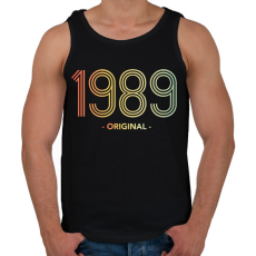 PRINTFASHION 1989 - Férfi atléta - Fekete
