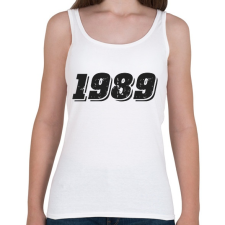 PRINTFASHION 1989 - Női atléta - Fehér női trikó
