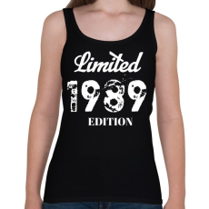 PRINTFASHION 1989 - Női atléta - Fekete