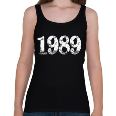 PRINTFASHION 1989 - Női atléta - Fekete