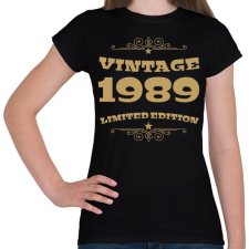 PRINTFASHION 1989 - Női póló - Fekete női póló
