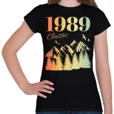 PRINTFASHION 1989 - Női póló - Fekete női póló