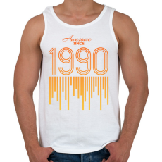 PRINTFASHION 1990 - Férfi atléta - Fehér