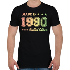 PRINTFASHION 1990 - Férfi póló - Fekete férfi póló