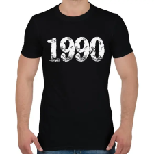 PRINTFASHION 1990 - Férfi póló - Fekete férfi póló