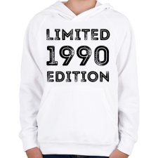 PRINTFASHION 1990 - Gyerek kapucnis pulóver - Fehér gyerek pulóver, kardigán