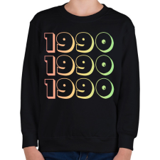 PRINTFASHION 1990 - Gyerek pulóver - Fekete gyerek pulóver, kardigán