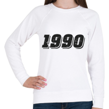 PRINTFASHION 1990 - Női pulóver - Fehér női pulóver, kardigán