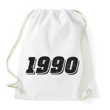 PRINTFASHION 1990 - Sportzsák, Tornazsák - Fehér tornazsák