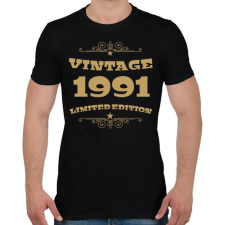 PRINTFASHION 1991 - Férfi póló - Fekete férfi póló