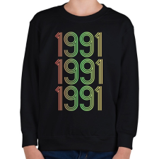 PRINTFASHION 1991 - Gyerek pulóver - Fekete gyerek pulóver, kardigán