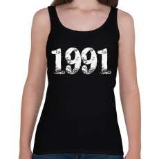 PRINTFASHION 1991 - Női atléta - Fekete