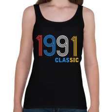 PRINTFASHION 1991 - Női atléta - Fekete