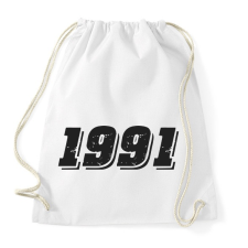 PRINTFASHION 1991 - Sportzsák, Tornazsák - Fehér tornazsák