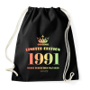 PRINTFASHION 1991 - Sportzsák, Tornazsák - Fekete