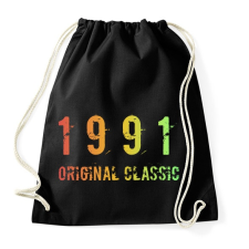 PRINTFASHION 1991 - Sportzsák, Tornazsák - Fekete tornazsák