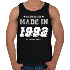 PRINTFASHION 1992 - Férfi atléta - Fekete atléta, trikó