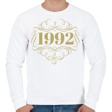 PRINTFASHION 1992 - Férfi pulóver - Fehér férfi pulóver, kardigán