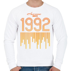 PRINTFASHION 1992 - Férfi pulóver - Fehér