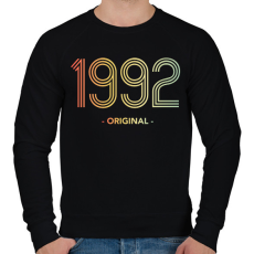 PRINTFASHION 1992 - Férfi pulóver - Fekete