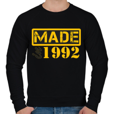 PRINTFASHION 1992 - Férfi pulóver - Fekete