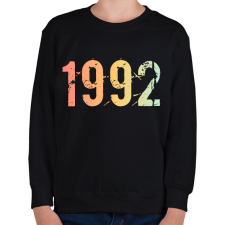 PRINTFASHION 1992 - Gyerek pulóver - Fekete gyerek pulóver, kardigán