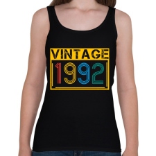 PRINTFASHION 1992 - Női atléta - Fekete női trikó