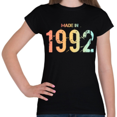 PRINTFASHION 1992 - Női póló - Fekete
