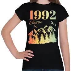 PRINTFASHION 1992 - Női póló - Fekete