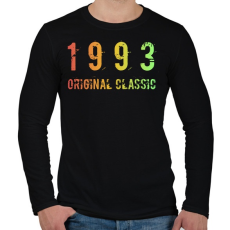 PRINTFASHION 1993 - Férfi hosszú ujjú póló - Fekete