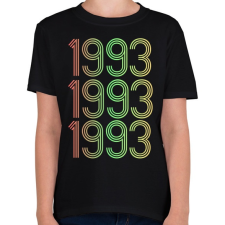PRINTFASHION 1993 - Gyerek póló - Fekete gyerek póló