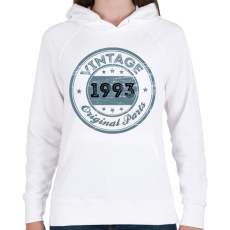 PRINTFASHION 1993 - Női kapucnis pulóver - Fehér