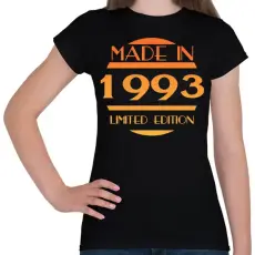 PRINTFASHION 1993 - Női póló - Fekete