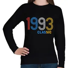 PRINTFASHION 1993 - Női pulóver - Fekete női pulóver, kardigán