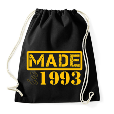 PRINTFASHION 1993 - Sportzsák, Tornazsák - Fekete tornazsák