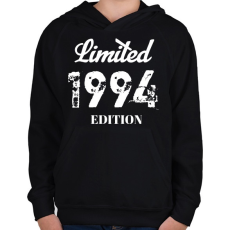 PRINTFASHION 1994 - Gyerek kapucnis pulóver - Fekete