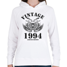 PRINTFASHION 1994 - Női kapucnis pulóver - Fehér