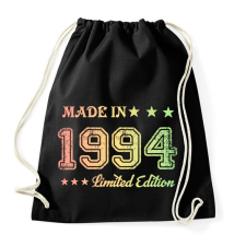 PRINTFASHION 1994 - Sportzsák, Tornazsák - Fekete tornazsák