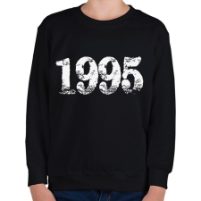PRINTFASHION 1995 - Gyerek pulóver - Fekete gyerek pulóver, kardigán
