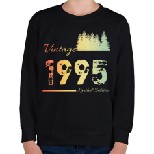 PRINTFASHION 1995 - Gyerek pulóver - Fekete gyerek pulóver, kardigán