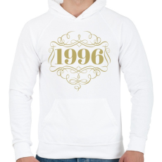 PRINTFASHION 1996 - Férfi kapucnis pulóver - Fehér