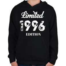 PRINTFASHION 1996 - Gyerek kapucnis pulóver - Fekete