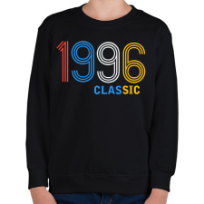 PRINTFASHION 1996 - Gyerek pulóver - Fekete gyerek pulóver, kardigán