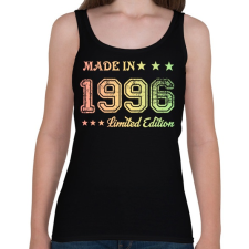 PRINTFASHION 1996 - Női atléta - Fekete női trikó