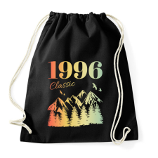 PRINTFASHION 1996 - Sportzsák, Tornazsák - Fekete tornazsák